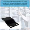 BNWMEPC 1U Rack Adapter Bracket 19-Inch Mount Recessed Depth Extender Server Network Equipment Rack Mount Reducer