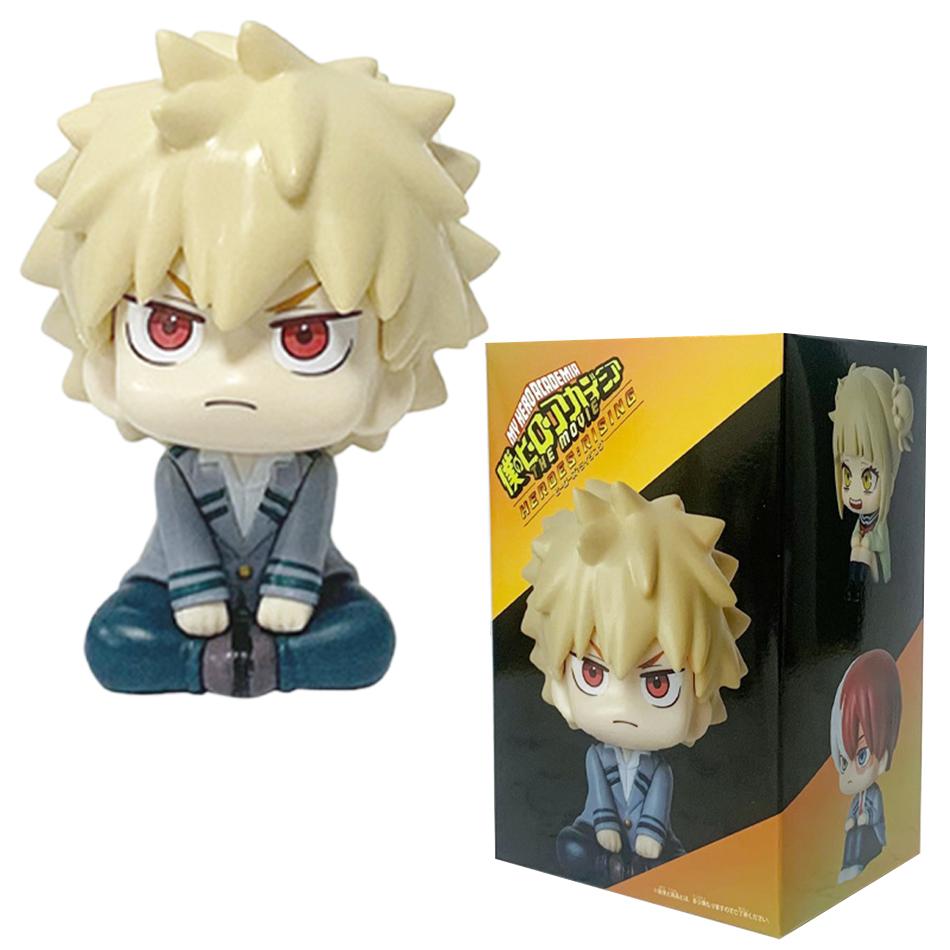 In Stock  My Hero Academia Midoriya Izuku/Bakugou Katsuki/Todoroki So Figure Anime Model Dolls Toy Gift