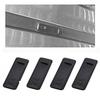 4PCS Top Roof Water Rail Rack Moulding Clip Cover For Hyundai Elantra 2011-2015*