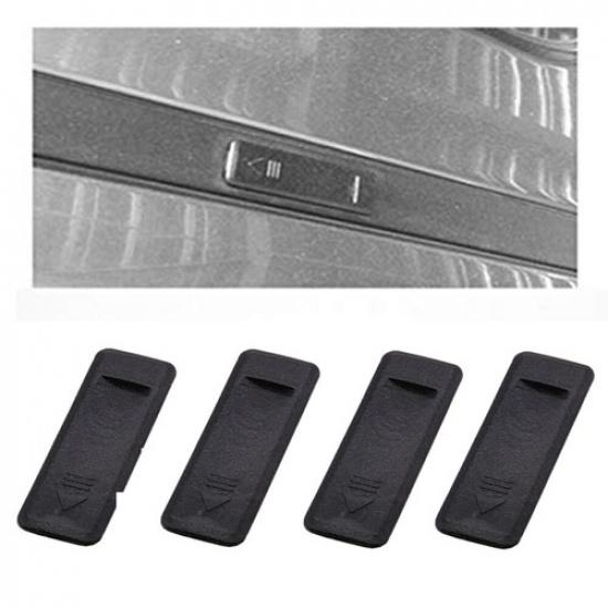 4PCS Top Roof Water Rail Rack Moulding Clip Cover For Hyundai Elantra 2011-2015*