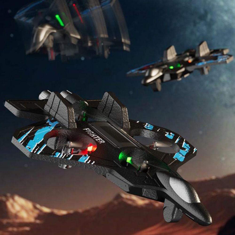 EPP Foam Remote Control Foam Fighter Gravity Sensing 2.4G Stunt Four Motor Helicopter Toy Durable Rechargeable