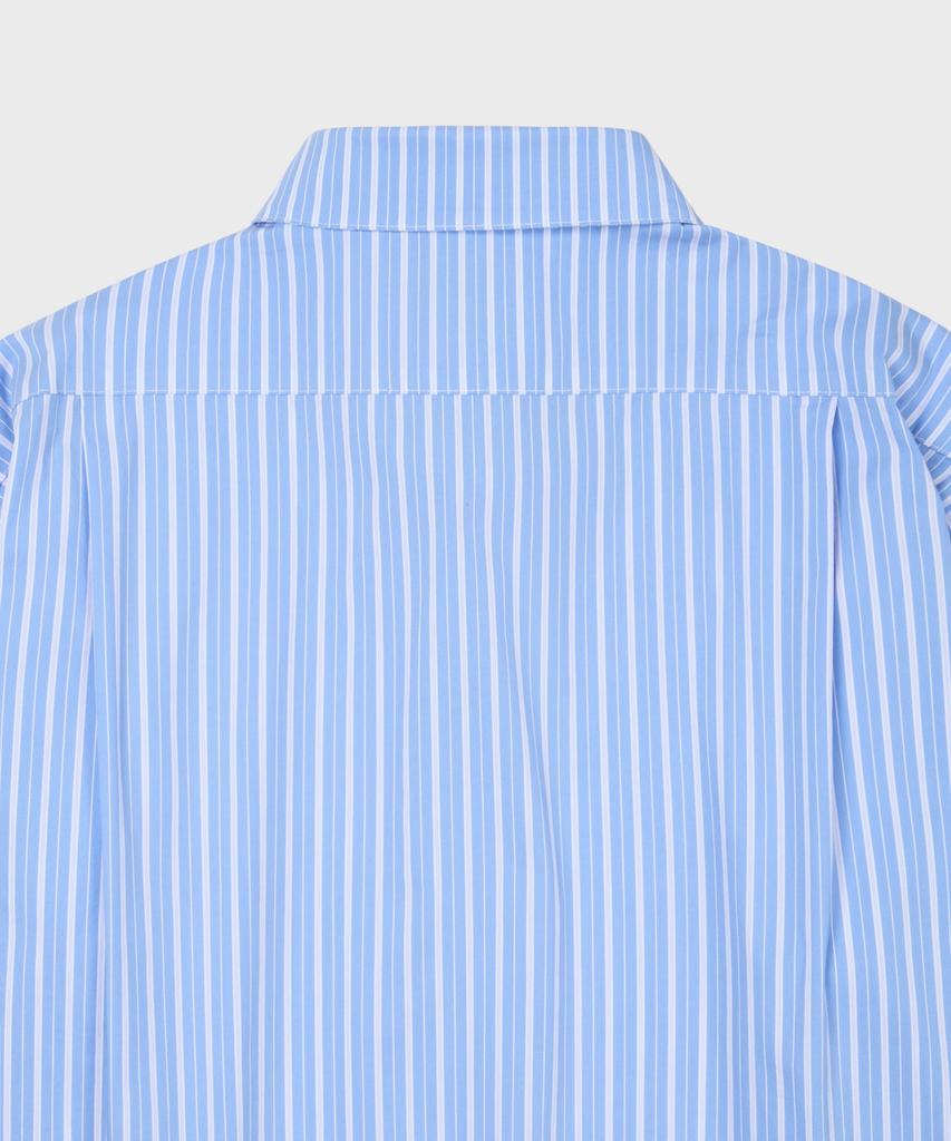 AMFEAST Oliver Striped Shirt Blue