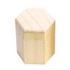 Mini Urn, Small Urn, Suitable for Keeping Ashes At Home, 2.5 Inches, Made In Japan, Hexagonal Paulownia Wood Urn (medium Size)