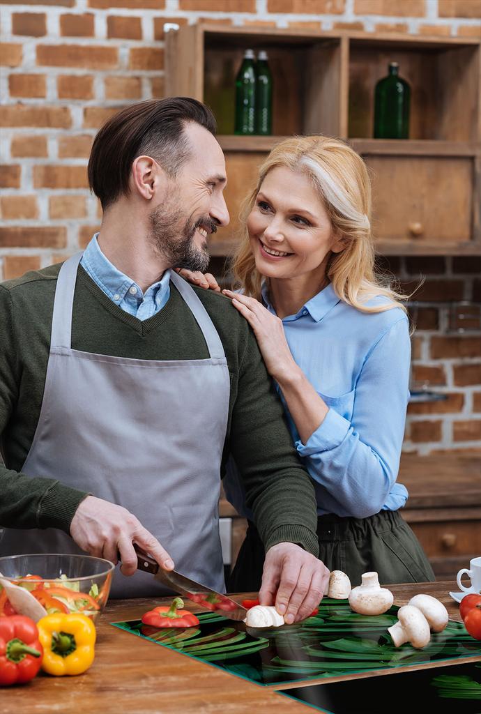 SZKLANA PŁYTA OCHRONNA NA KUCHENKĘ 70x52 MONSTERA
