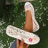 Flats Women Shoes Casual Mesh Shoes Cozy Walking Flower Sandals Woman Loafers Shoes 2025 Summer Dress Zapatos De Mujer
