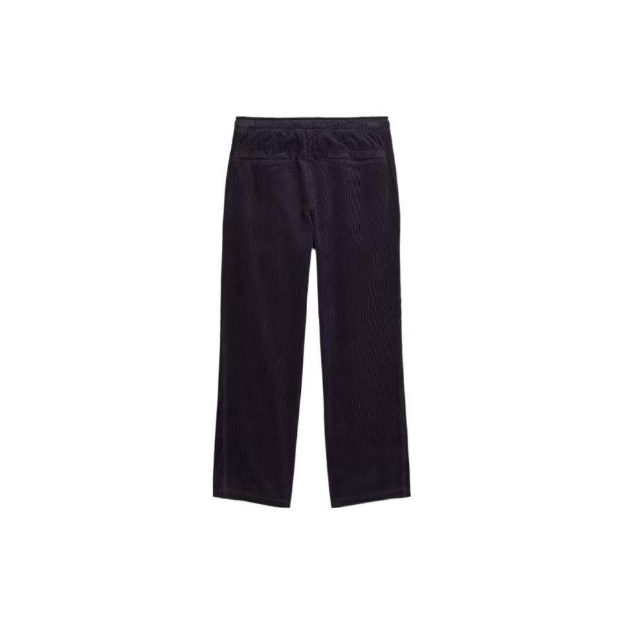 Puma Mmq Corduroy Pants Solid Color Straight Leg Casual Pants Unisex Pants Dark-Blue 620822-16