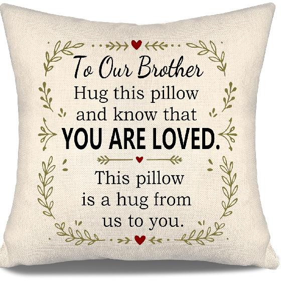 Daughter Hug This Pillow and Know That You Are Loved This Pillow Is A Hug from Me To You Throw Pillow Covers for Daughter from Mom Dad Birthday Gift