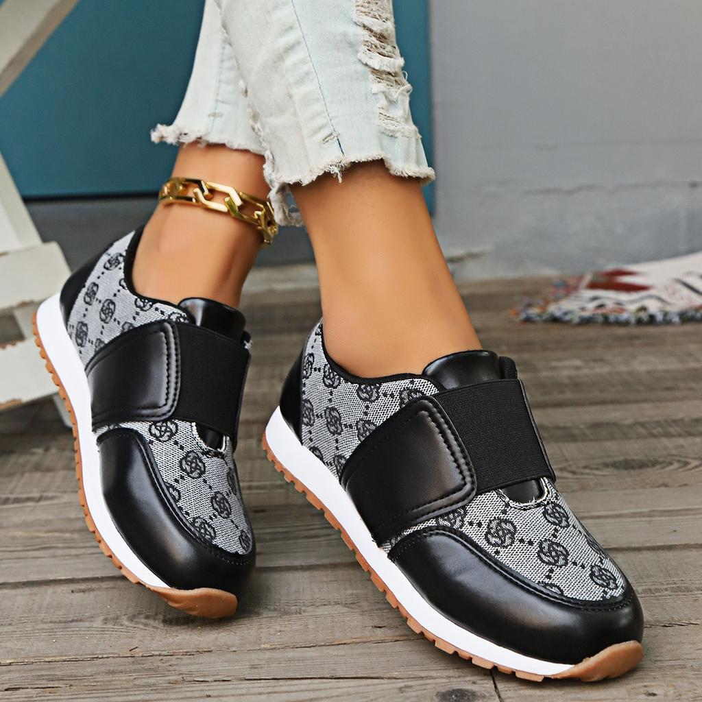 Luxury Brand Comfortable Casual Sports Shoes Women's Shoes Fashion 2024 Spring Breathable Fashion Slip On Flat Vulcanized Shoes