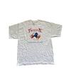 2000s Gildan Twistee Shots Graphic T-Shirt Mens White Drink Em Down The Middle Unisex T-Shirt