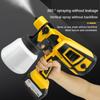 Electric Spray Gun High Micro Atomization and Efficient Heat Dissipation Spray Paint Equipment Anti Backflow Design Lithium Battery Spraying Machine