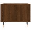 Vidaxl Coffee Table, Brown Oak, 50X50X40 Cm