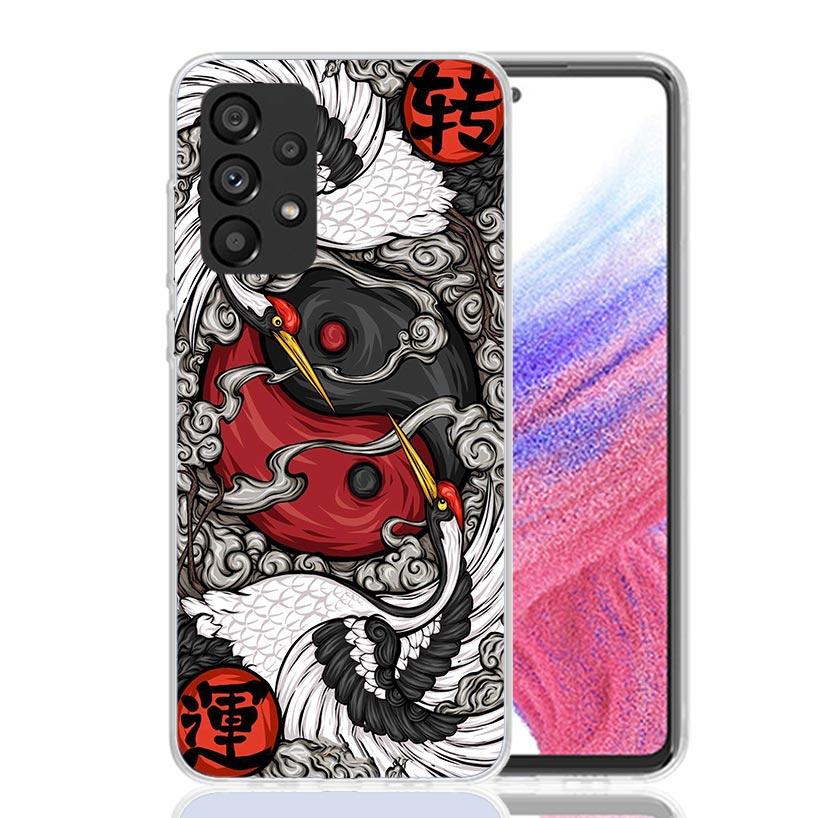 Life Yin Yang Eight Diagrams Phone Case For Samsung Galaxy A52 A32 A22 A12 A02S A50S A30S A51 A31 AA71 Note 20 Ultra 10 S10 Plus