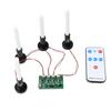 Type-C Humidifier Atomization Electronic DIY Kit RF Infrared Remote Control Four-Spray Humidifier Module Ultrasonic Atomizer PCB