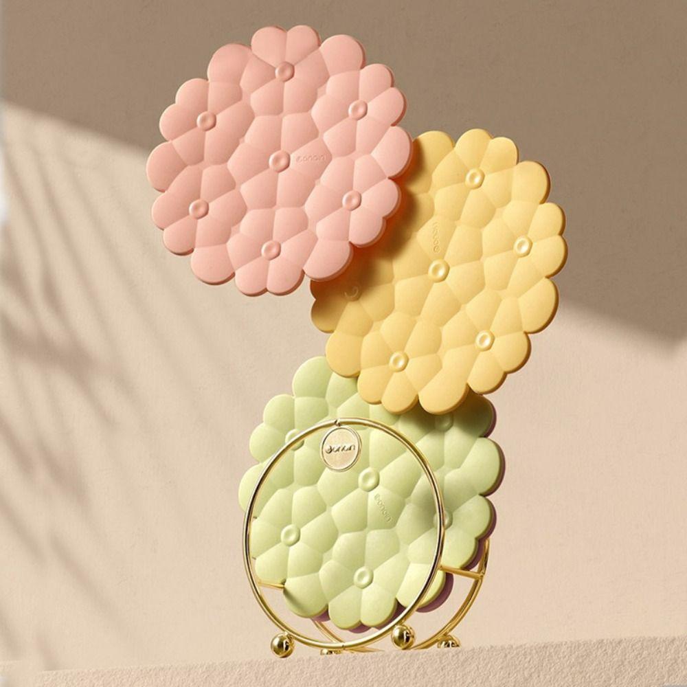 

Подставка под стакан в форме цветка, термостойкий коврик для посуды, силиконовый коврик для чашки, украшение стола зелёный