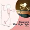 New Arrival 2-pack of Small Humanoid Night Lights, Foldable and Bendable Lamps, Table Lamps, Changeable Lamps - Creative and Fun Funny Table Lamps