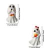 Cartoon Ghost Art Sculpture Resin Ghost Statue Ornament Halloween Ghost Figurine  Office