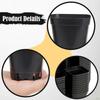 100 Bonsai Pots, Reusable Square , Flowers And with Drainage System, Suitable for Indoor Planting