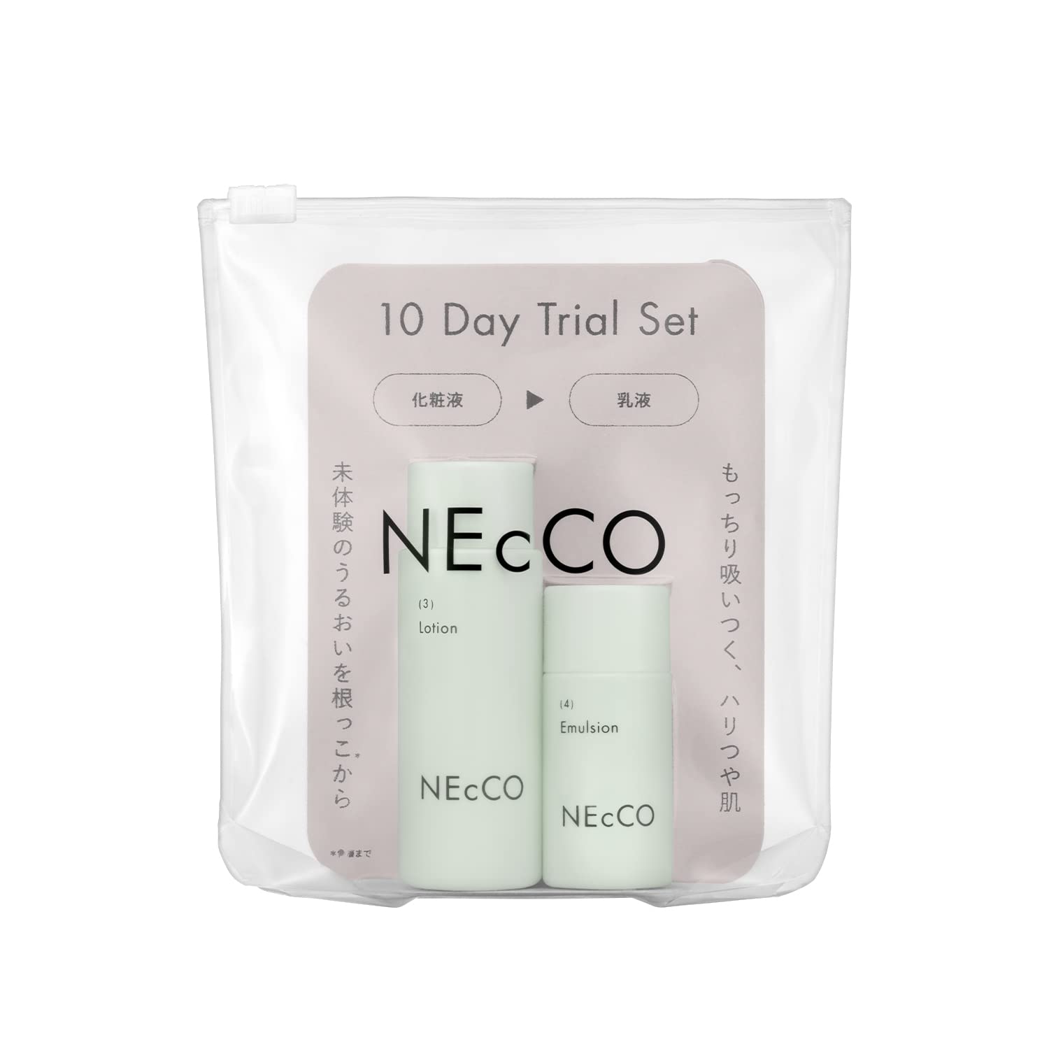 

Necco Trial Set Toner Fermented Cosmetics (Lotion + Emulsion) - Toner, Liquid, Emulsion, Cream, Skincare, Moisturizing, Additive-Free, Ingredients,