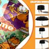 Personalisierter Garfield-Druckschirm mit individuellem Namen, Automatisches Öffnen und Schließen, Stabiler 8-Rippen-Rahmen, Für Pendeln, Camping, Wandern, Geburtstagsgeschenk