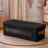 Disc Storage Case Large Stackable Dustproof Box With Visible Window DVD Holders Storage Cases For Towels Toys Clothing Books