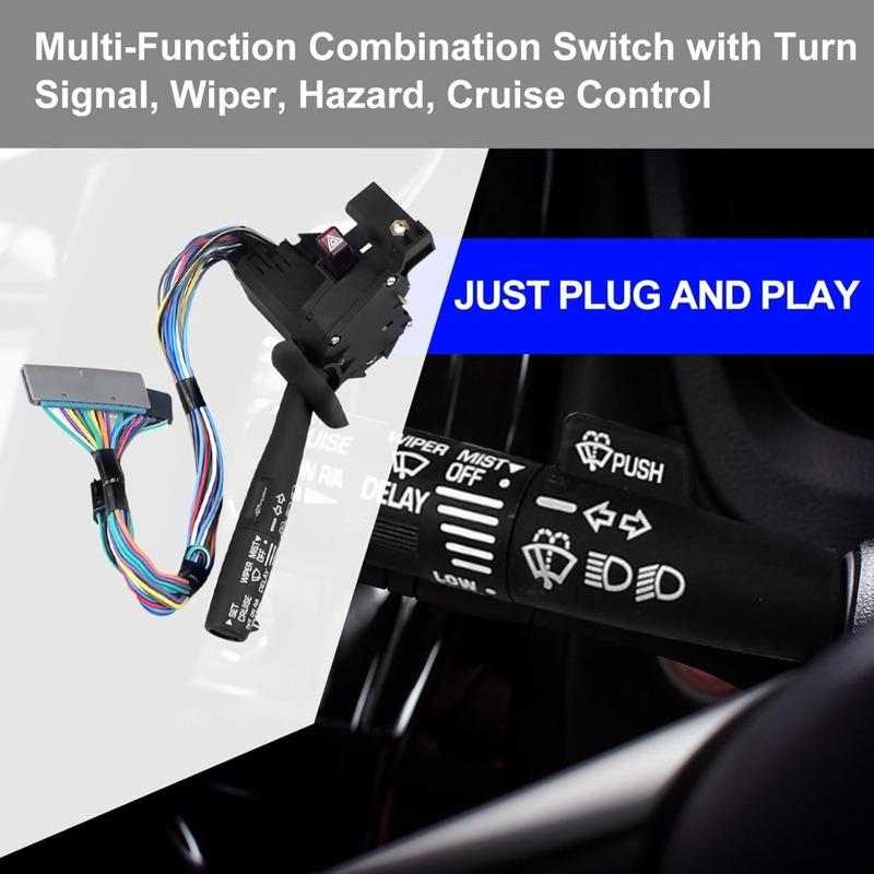 Car Accessories for Chevrolet GMC 1995-2002 Windshield Wiper Switch Turn Signal Cruise Multi-functional Combination Switch Parts