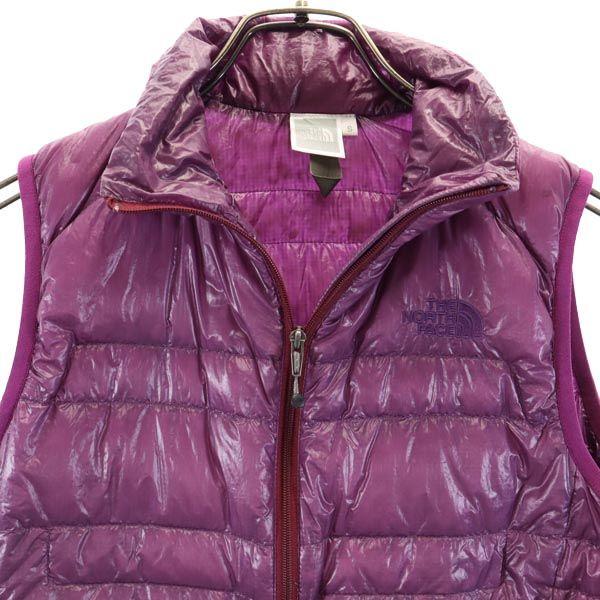 The North Face Outdoor NDW18170 Down Vest S Purple Women Used