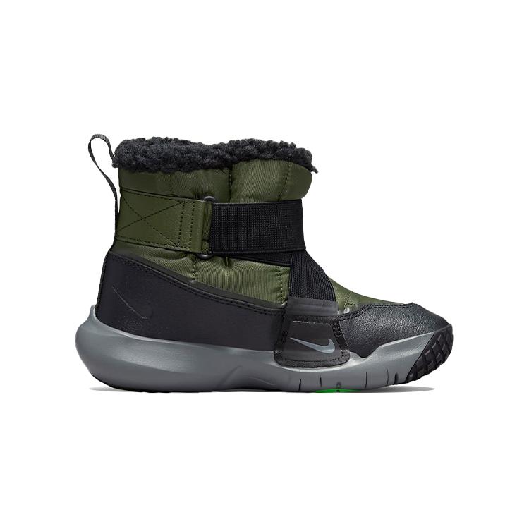 Nike Flex Advance Boot Abrasion Resistant Waterproof Thermal Low Shaft Kids' Boots Army Green DD0304-300