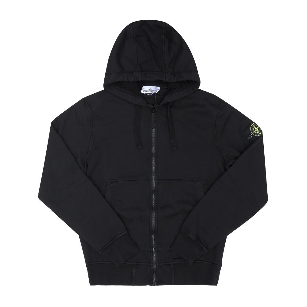 TrendMecca Watches Stone Island Mannen S Hoodie met Rits Wapen Logo Patch l1S156100061 S0051 V0029 L1S156100061 S0051 V0029 (XXL)