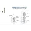 Shanglong MTA Series Vertical Vacuum Suction Cup Holder (Non-Damping) - M5/M6/M8