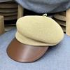 Fairy Wind Sweet Summer Outing Straw Hat Female Sunscreen Sunshade Cap Straw Beret Equestrian Hat Show Small Face