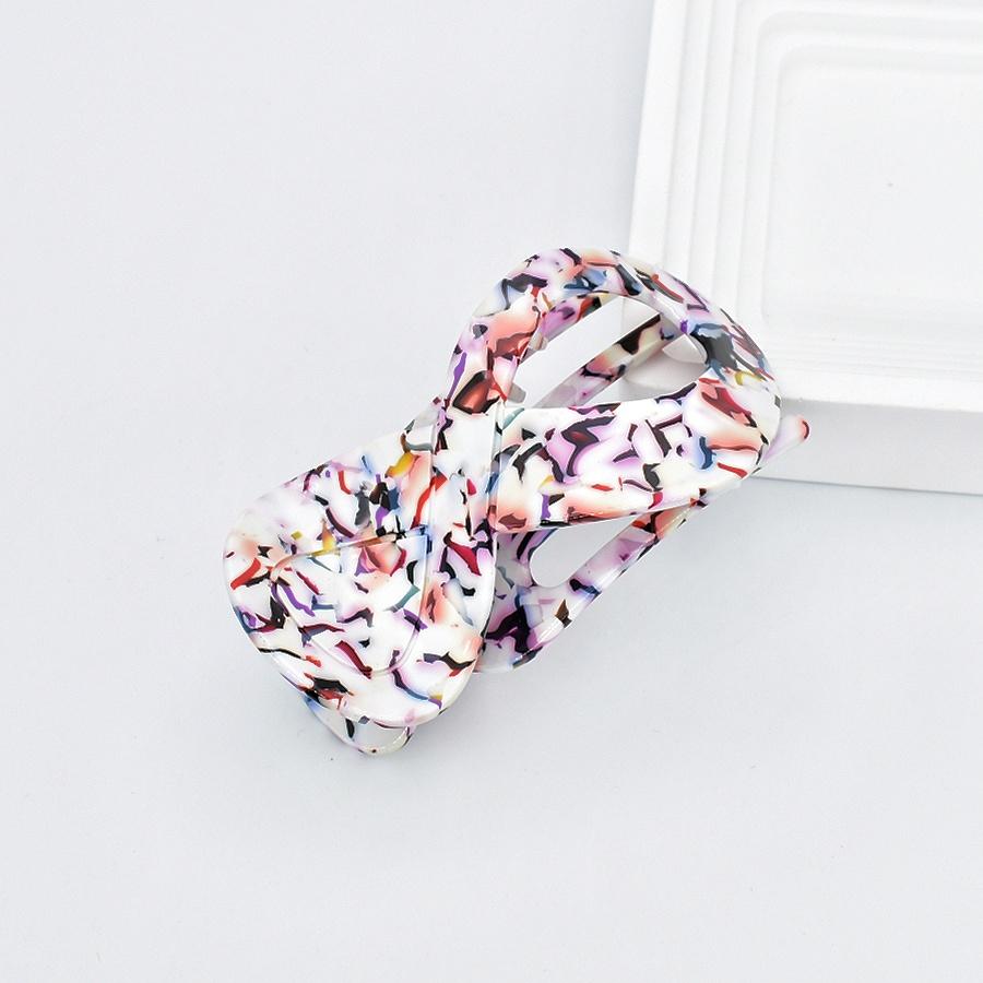 1PC Acetic Acid Hairpin Eight-figure Grab Clip for Women with Less Hair and Half Tied Back of the Head Curling Eight-figure Duck