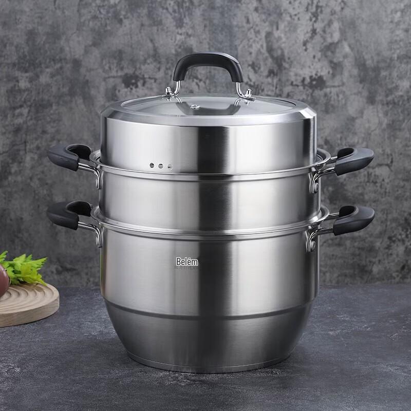 

Berens 3-Layer 28cm Stainless Steel Steamer Pot