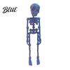 Poseable Skeleton Toy 3D Printed Refrigerator Magnet Figurine with Decoration Movable Joints Halloween Gothic Fridge Magnet