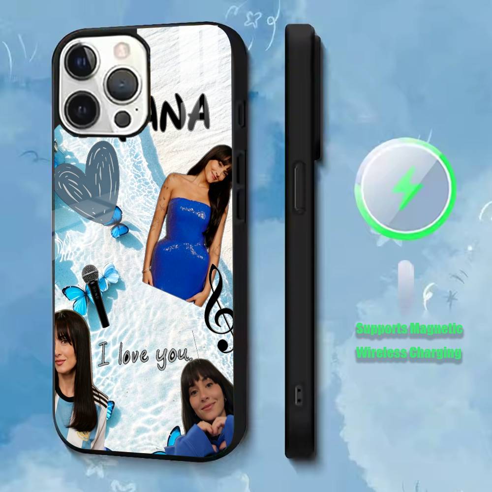 Funda de Teléfono Singer Cuarto A-Aitana Para iPhone17,16,15,14,13,12,11 Plus,Pro Soporta Carga Inalámbrica Magnética