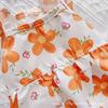 Flying sleeve floral lace princess dress spring and summer pet dog dog cat clothes skirt teddy bear