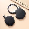 Portable Folding Leather Case with High-Magnification Glass Lens for Reading Books and Newspapers