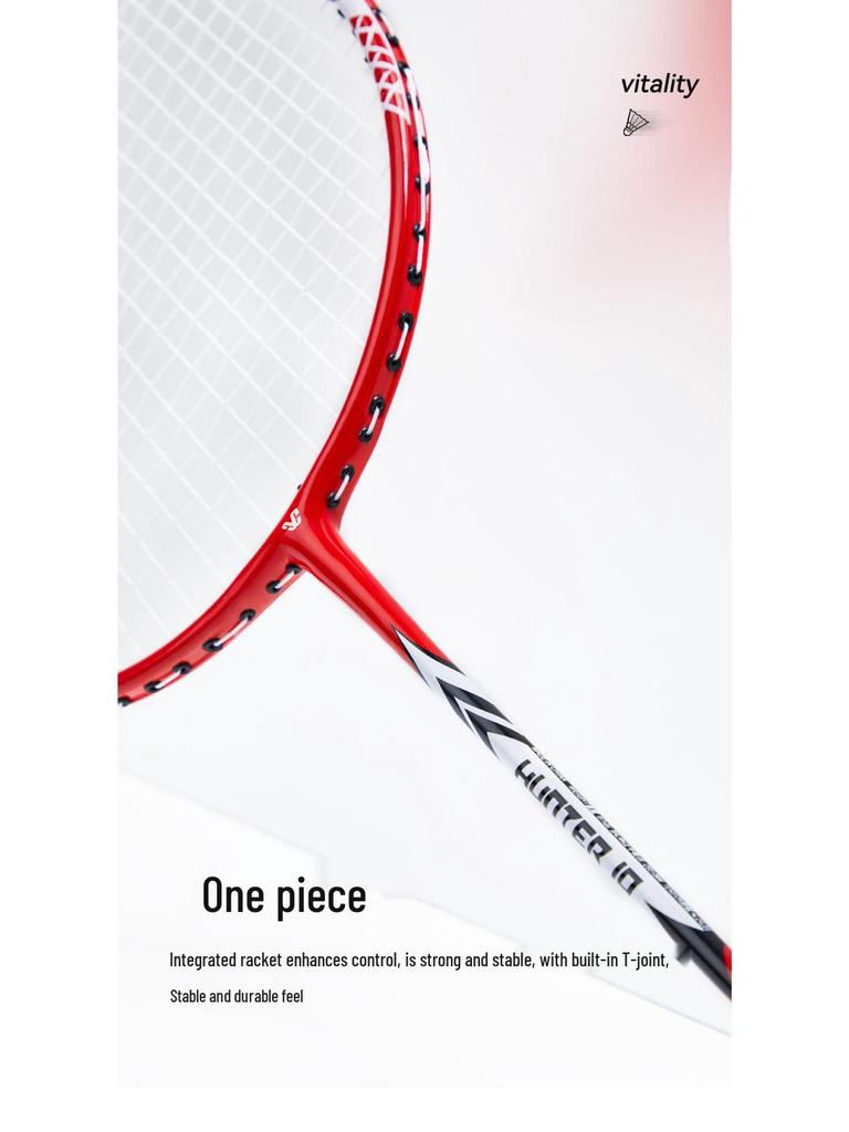 Klossway Offensive Aluminum Alloy Badminton Racket Carbon Composite Set