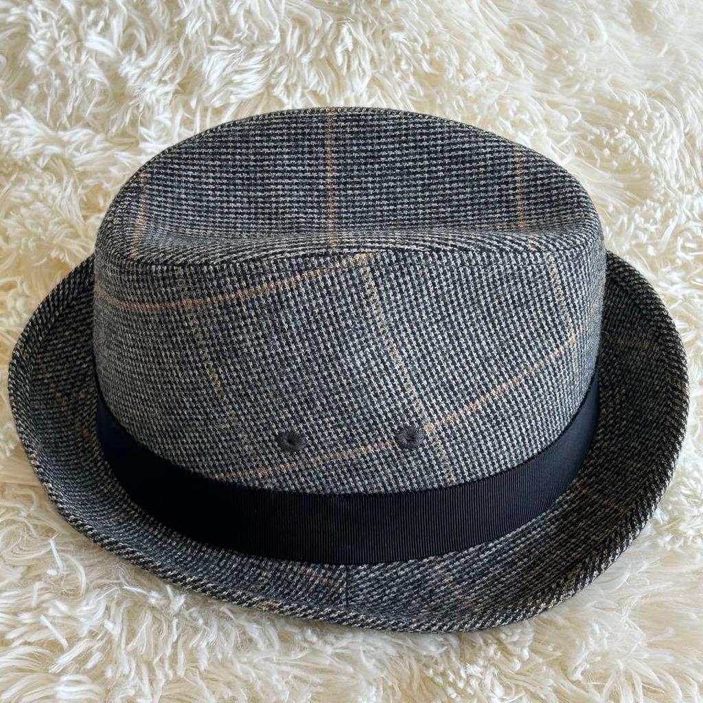 Used Rare Size ROYAL STETSON Stetson Folded Hat 55cm