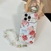 Rose Pattern Protective Case for iPhone 16 Pro Max, 15, 17 Pro, and Apple 14 - Cute Design for Women