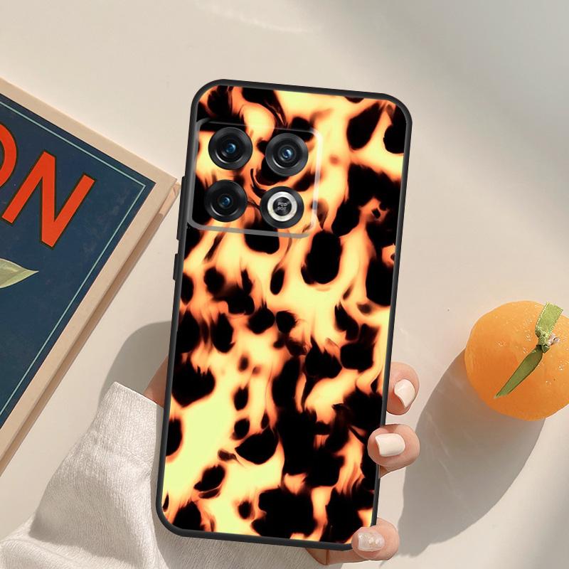 Vintage Tortoise Shell Case For OnePlus 15 13 12 11 13R 12R 10T 8T 13T OnePlus Nord 5 CE 3 2 4 Lite N20 N30 Cover