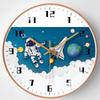 12-inch 30cm cute cartoon children's wall clock home living room bedroom creative clock mute clock