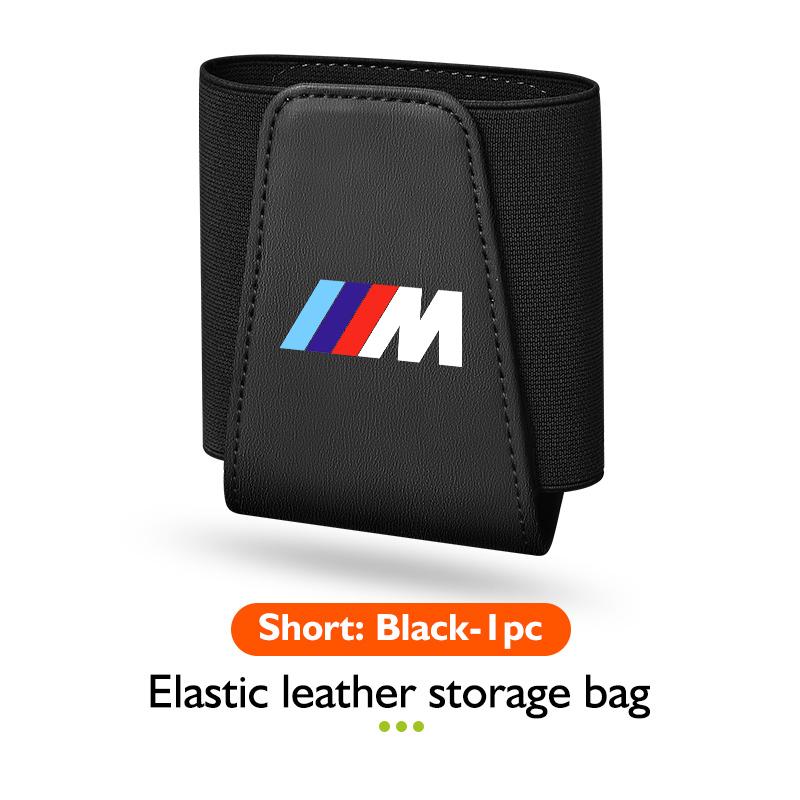 

Car Seat Side Interior Storage Pocket Leather Organizer Bag Phone Net Pocket Holder For BMW X1 X2 X3 X4 X5 X6 X7 G20 G30 6GT E46