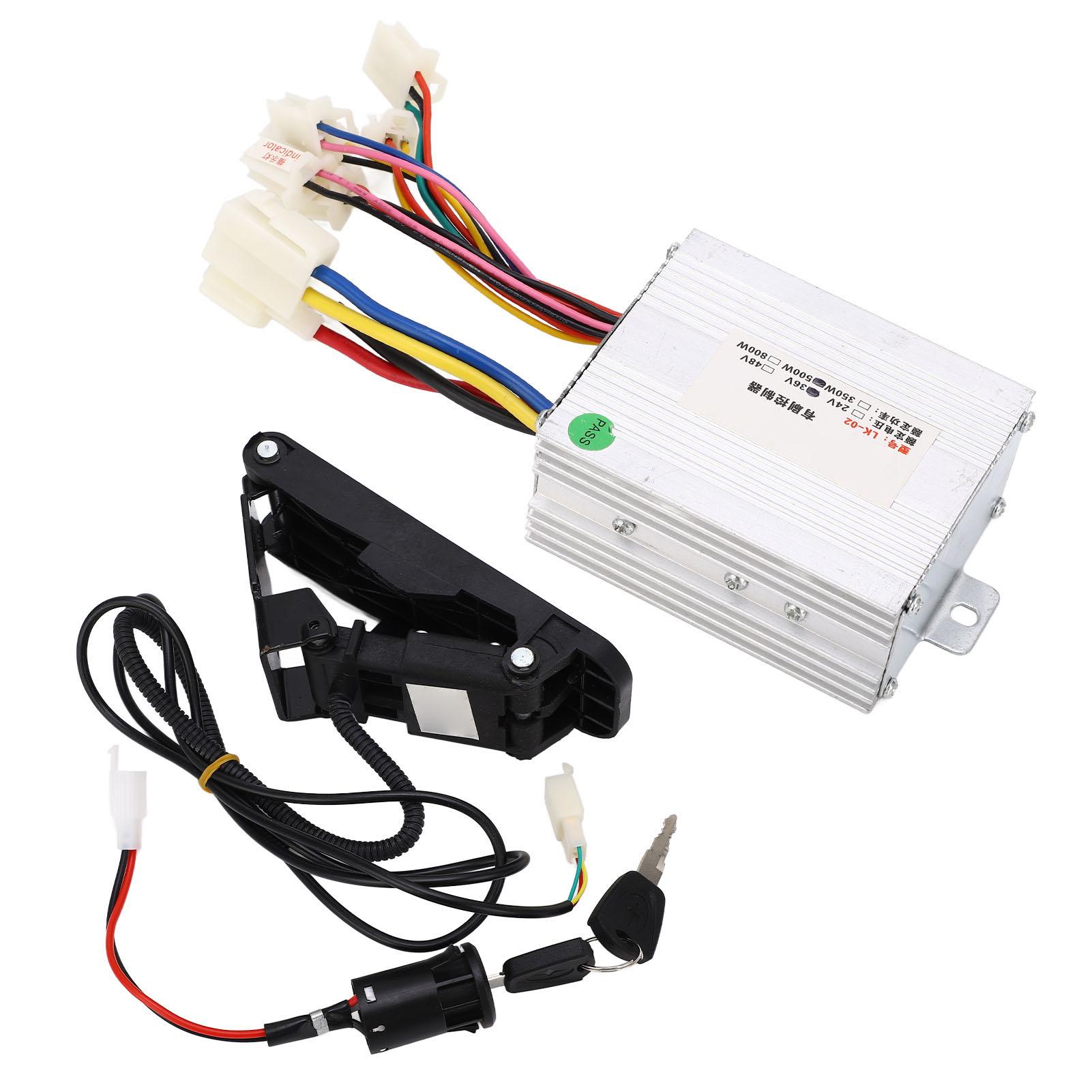 

Brush Speed Motor Controller 36V 500w Electric Bike Conversion Controller Kit for Electric Bike Motorcycle Tricycle