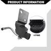 No.68164092AA Suspension Ride Height Level Sensor for Jeep Grand Cherokee 2011-2015 / Front Right Headlight Level Sensor/Durable Metal / 1 Pcs Black