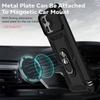 For Honor X8 Case 2022 Magnetic Holder Ring Phone Case For Huawei Honor X8 HonorX8 TFY-LX1 Camera Slide Lens Protect Back Cover