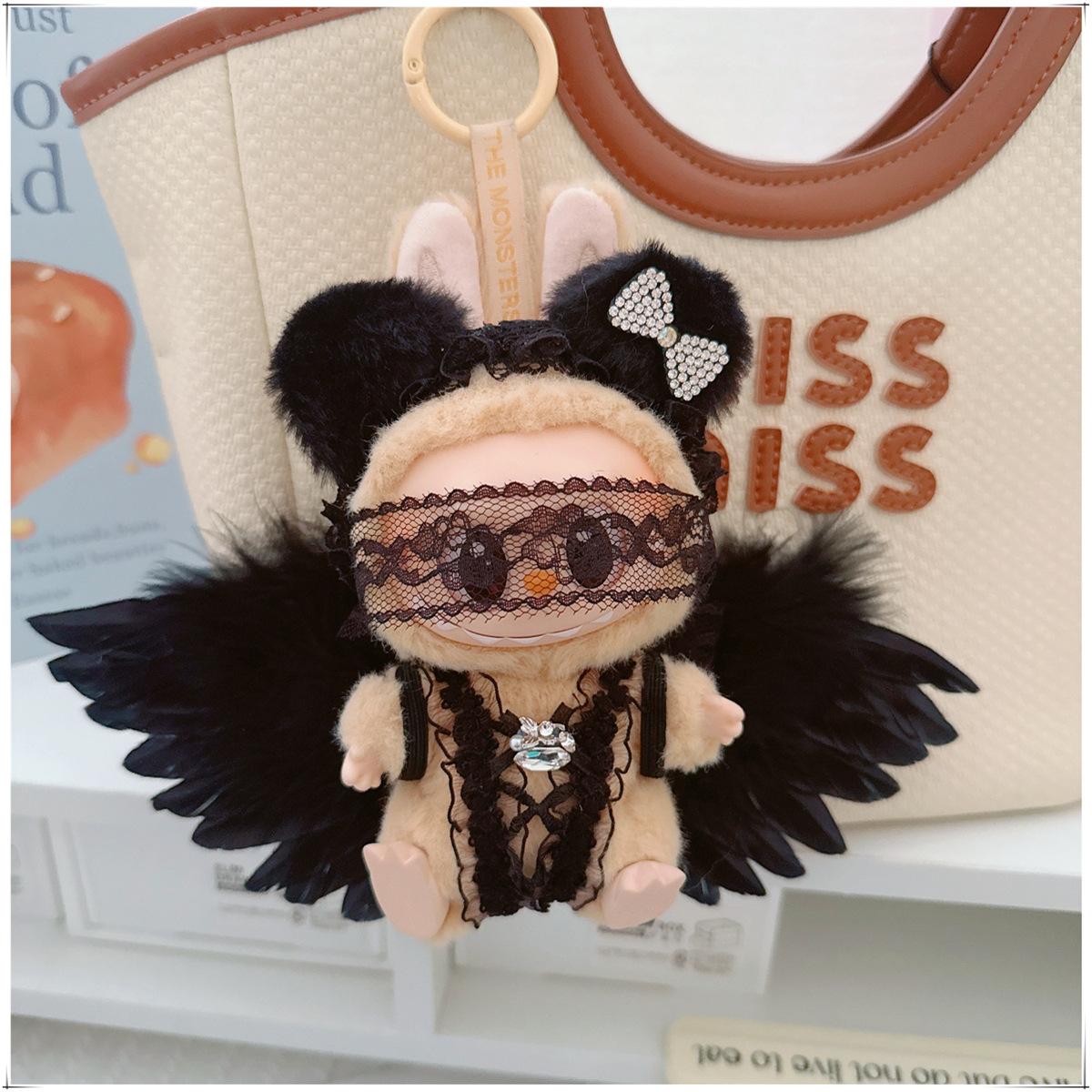 

Сексуальная одежда для 17-сантиметровых кукол-идолов Лабубу, плюшевая одежда для кукол, кавайные аксессуары, корейский K-pop, худи Exo, одежда, наряд, без куклы only clothes