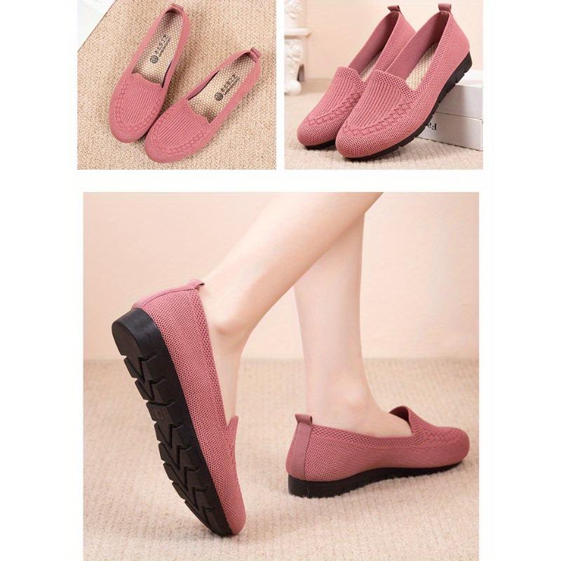 [Casual Women's Sneakers] Sneakers, Casual Shoes Women's Summer Mesh Breathable Flat Shoes Ladies Comfort Light Women Slip on Loafers