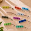 Luminous Transparent PC Keyboard Toy Keychain