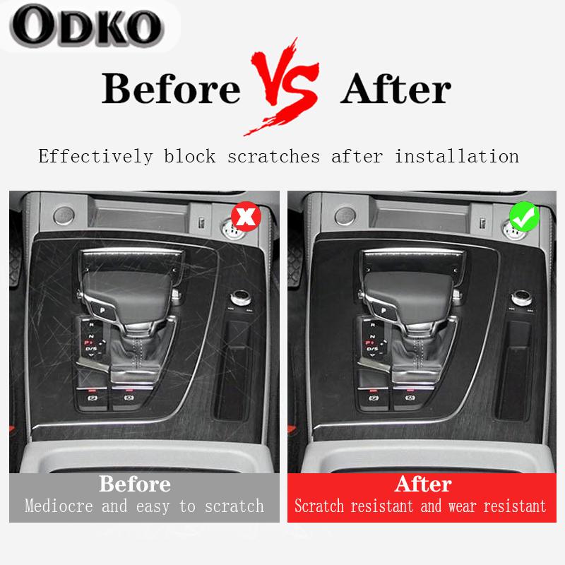 For HAVAL H6  Car Interior Center Console Transparent TPU Protective Film Anti-scratch Repair Film Accessories Refit