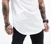 Muscleguys Top da uomo freschi e traspiranti Patchwork Cotone&Rete T-shirt Fitness Bodybuilding Manica corta casual comode t-shirt